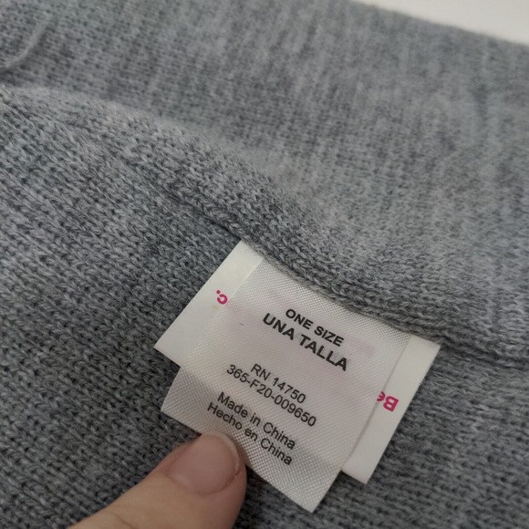 LOL Surprise Girl's Beanie Hat Cap Gray Embroidered Glamsquad Logo - Picture 8 of 10